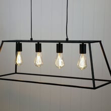 Sykes Metal 4 Light Pendant